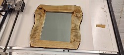 Natural Edge Mirrors to order.