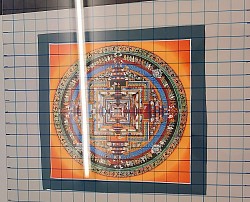 Ethnic Art defined, stretched framed.